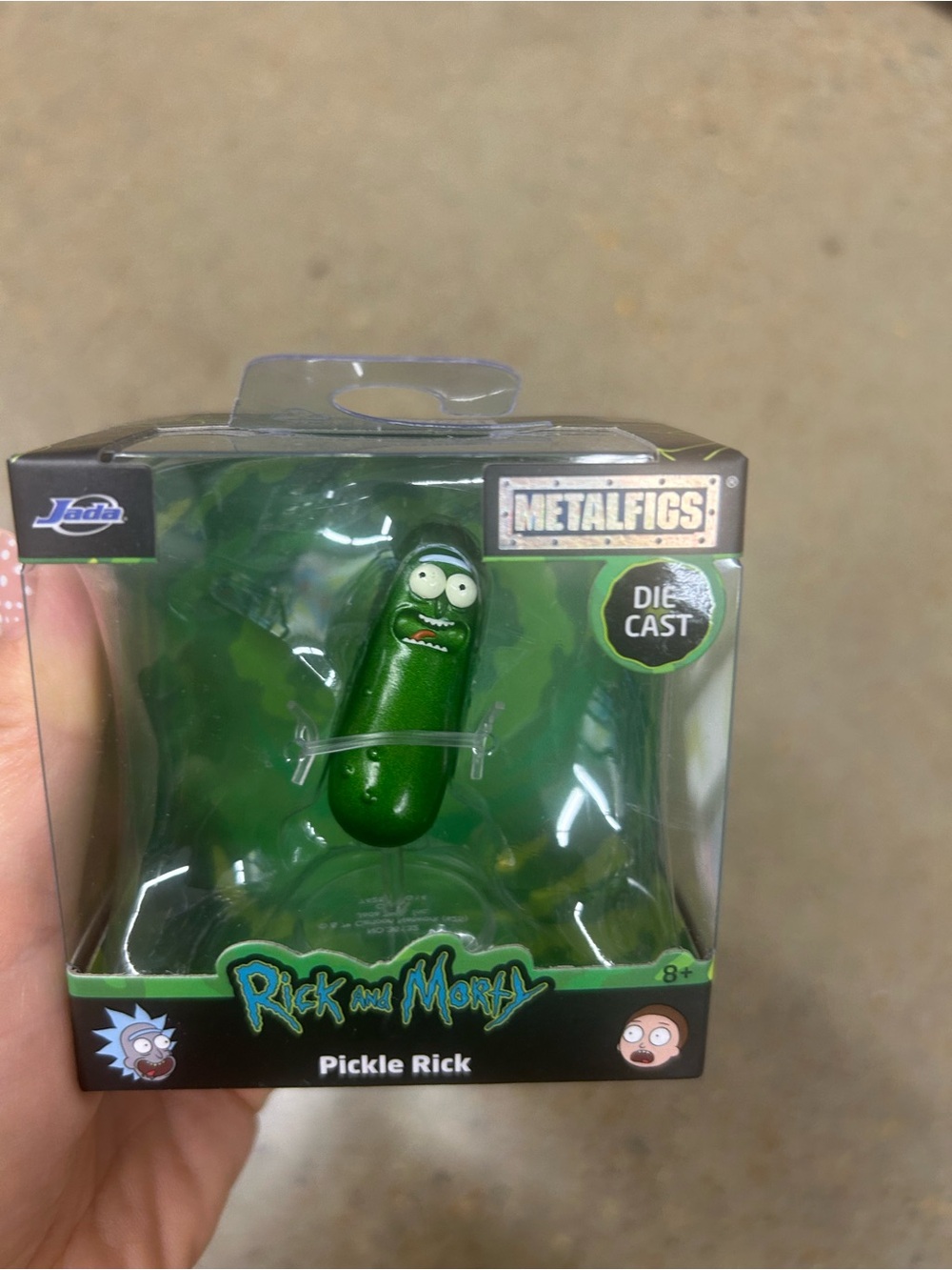 Rick and Morty Pickle Rick Die-Cast Figure